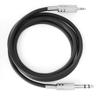 Audio Cable 3.5mm (1 8 Inch) Male to 6.35mm (1 4 Inch) Male TRS Stereo Audio Adapter CableBlack 1.5m   4.9ft