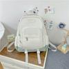 Schoolbag Simple School Bag Female Japanese ins College Student Versatile Travel Large Capacity Backpack Junior High School Student Backpack