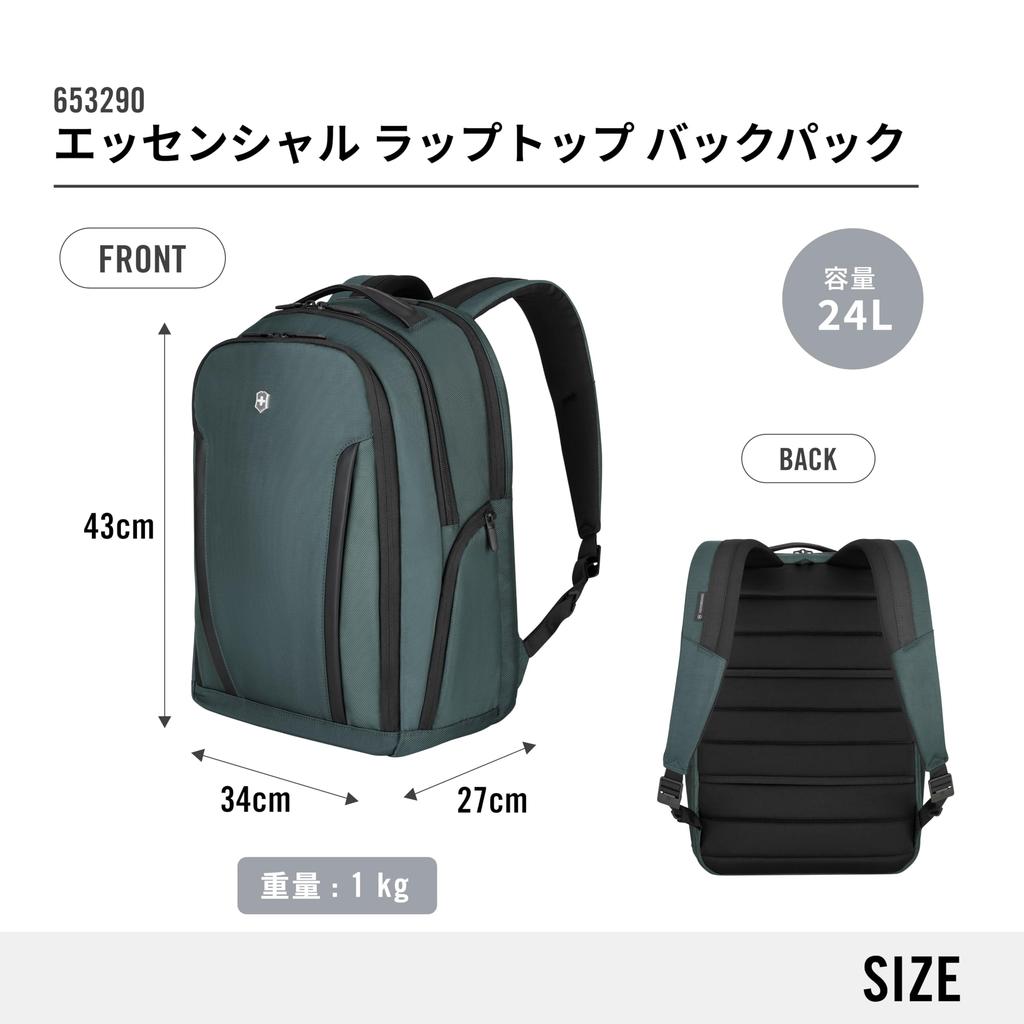 Victorinox Altmont Professional Essential Laptop Backpack with Detachable Lightweight and Simple Design for Business Dedicated Compartment for