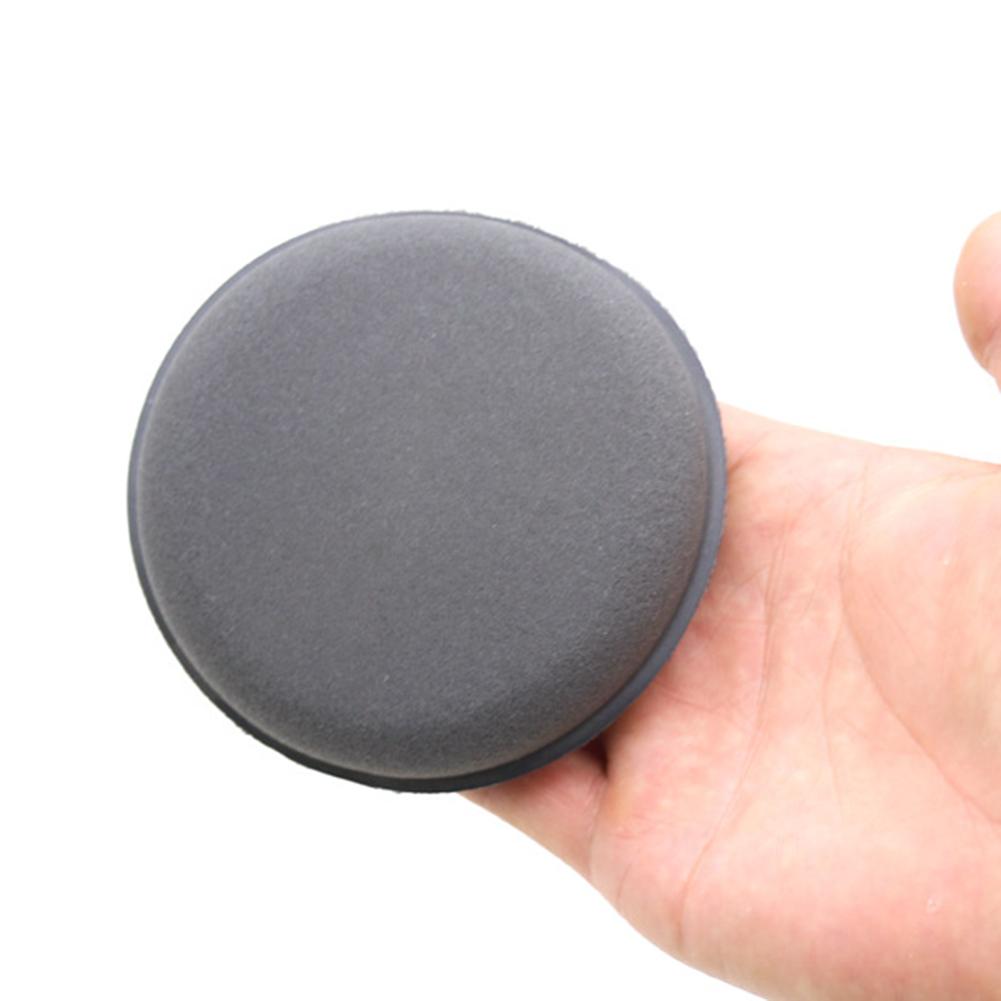 2Pcs Car Round Waxing Polish Sponges Car Applicator Wax Waxing Foam Cleaning Car Wash Car Detailing Tools
