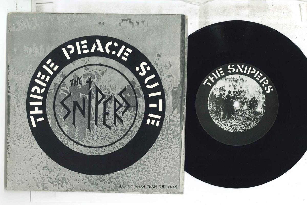 

7inch Record SNIPERS Three Peace Suite 3219844 CRASS 1981 UK Rock Used