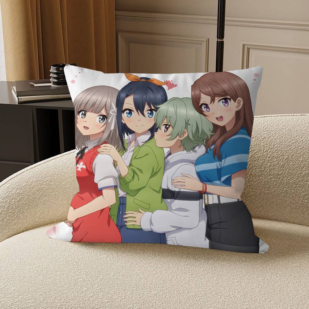 

TV C-CUE Office Cushion Pillowcase Car Cushion Cover45X45CM Lumbar Pillowcase Sofa Pillowcover 12x12Inch