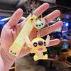 Cute Stylish Silicone Cartoon Character Car Keychain Key Ring Pendant Wholesale