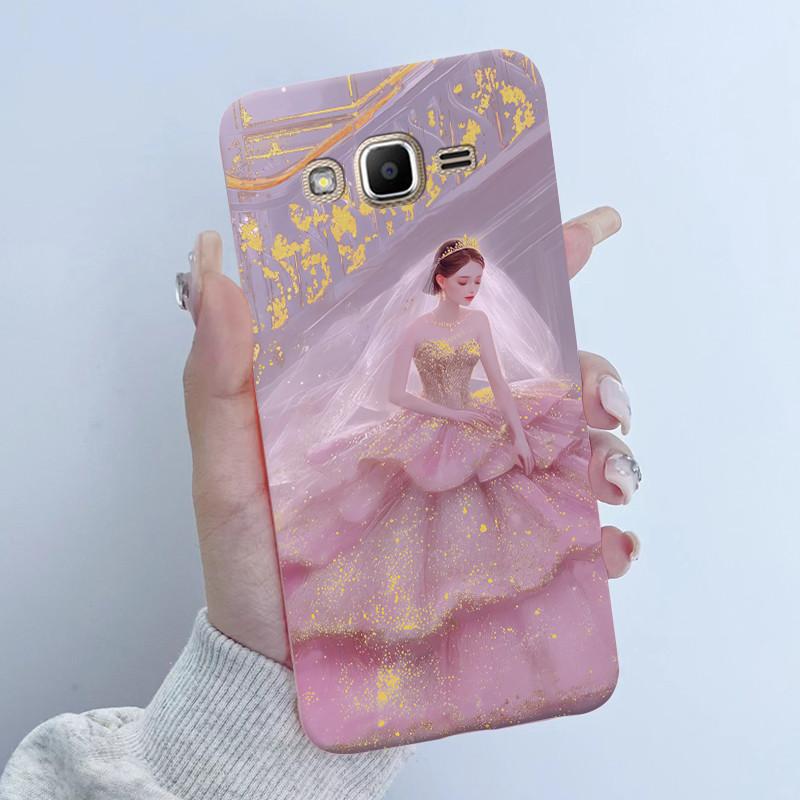 For Samsung Galaxy Grand Prime Plus G530 G531 Phone Case Flower Girls Soft Silicone TPU Back Housing for Samsung J2 Prime Covers