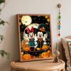 Disney Mickey Minnie Halloween Pumpkin Oil Paint Hand Painting Art Kit. Home Decor Gift