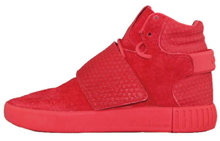 Adidas Tubular Invader J  Triple Red  Women s S80477 37⅓