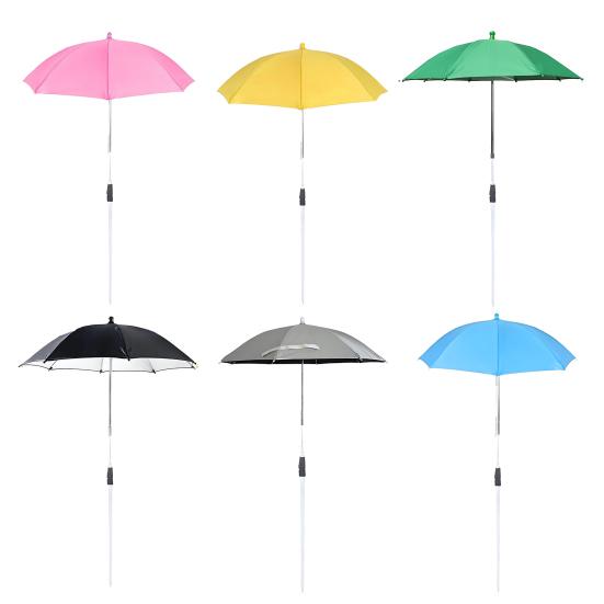 Plant Umbrella for Outdoor Plants Height Adjustable Plant Sun Shade 50cm Diameter Sunlight Blocking Umbrella for Garden Beds Potted Plants