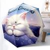 Parapluie de Pluie Motif Chat Endormi Mignon