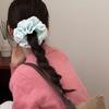 Große große Scrunchie Haaraccessoires für Frauen Mädchen koreanische Bänder elastisch führend Mode beliebt Erwachsene K-Pop neu im Geschenk Vintage