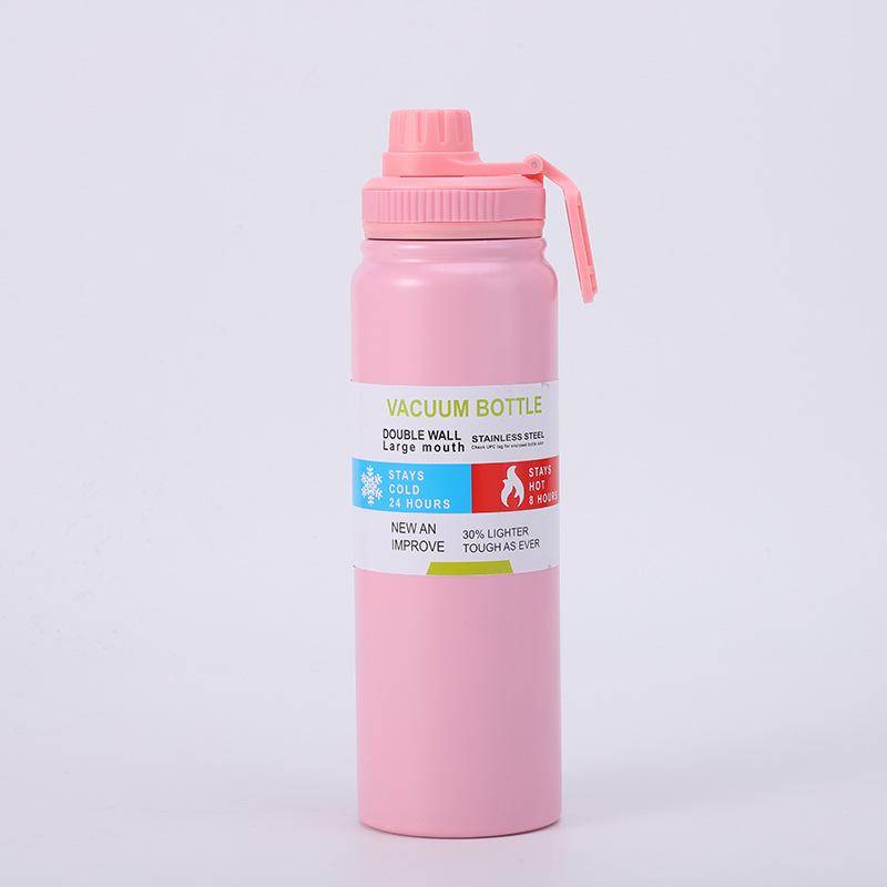 Large Capacity 304 Stainless Steel Thermos Cup for Car, Outdoor, Cycling & Mountaineering