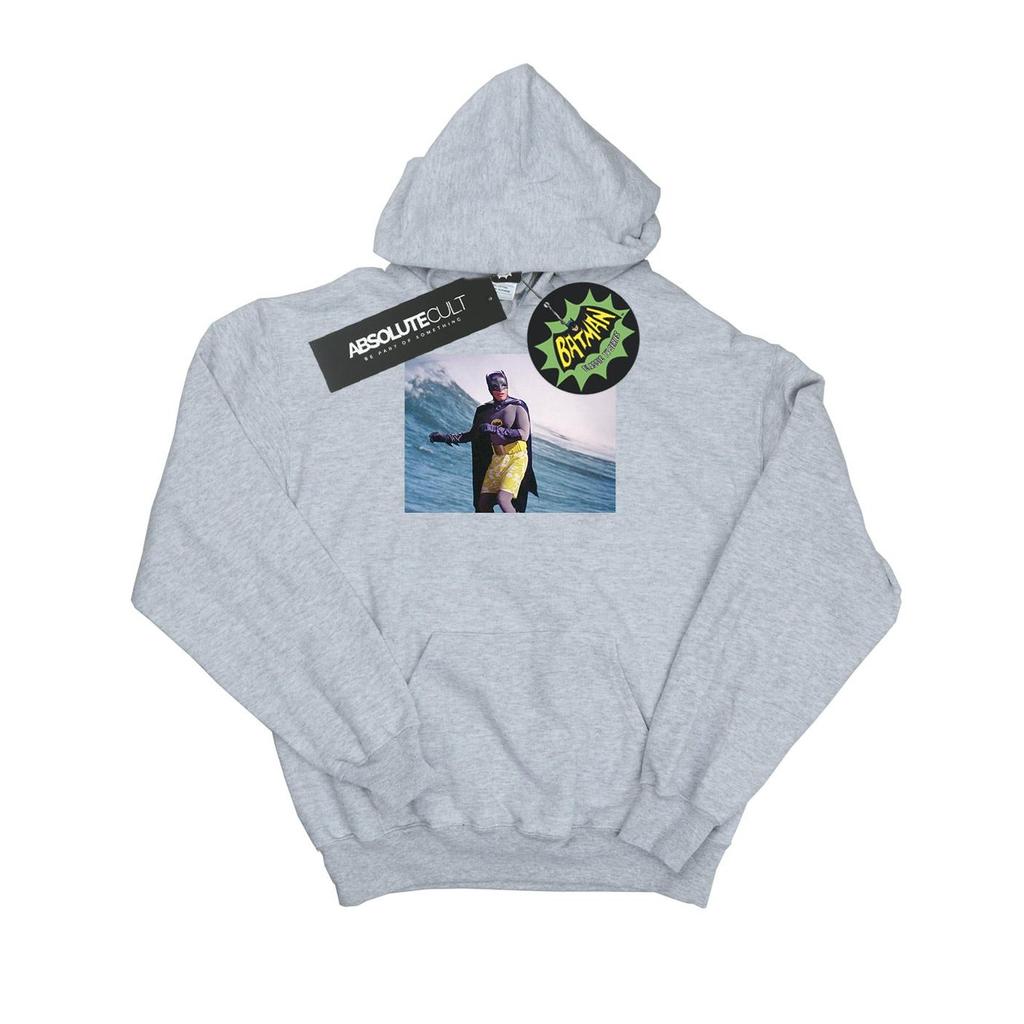 DC Comics Womens/Ladies Batman TV Series Surfing Still Hoodie