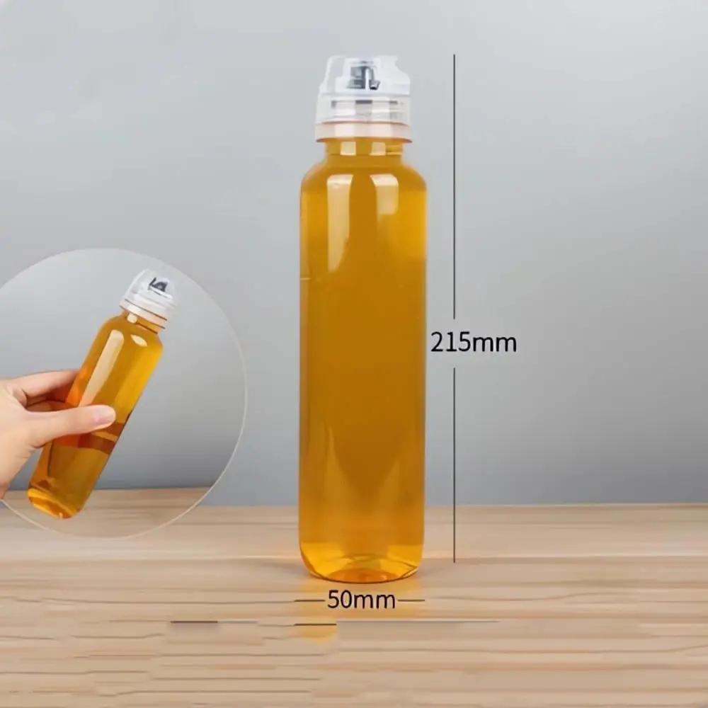 Honey Squezzable Bottle with Protective Lid 380g Honey Capacity Sized Reusable for Home Kitchen Seasoning Organization