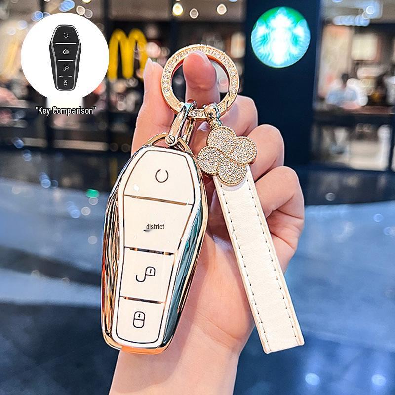 BYD Dolphin and Seal Key Case for Women