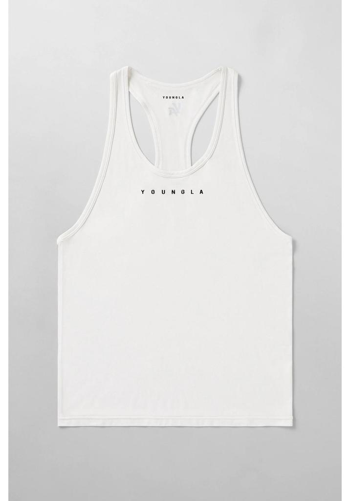 YoungLA Herren Slim-Fit Ärmelloses Schnelltrocknendes Muskel-Tanktop