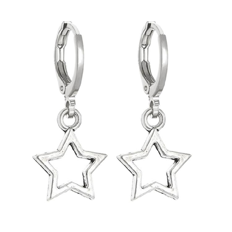

Cool Star Earring Versatile Five Pointed Star Earrings Stylish Party Accessories 1