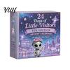 Christmas Gift Box for Family 2026 Spirit Advent Calendar, 24-Day Countdown Mini Figure Set, Elf Alien Calendar Decoration Fairy Ornament Collection,