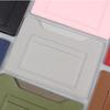 Simple Solid Color Passport Cover Multifunctional Pu Leather Card Holder Passport Clip Airplane Check-In Ticket Folder Travel