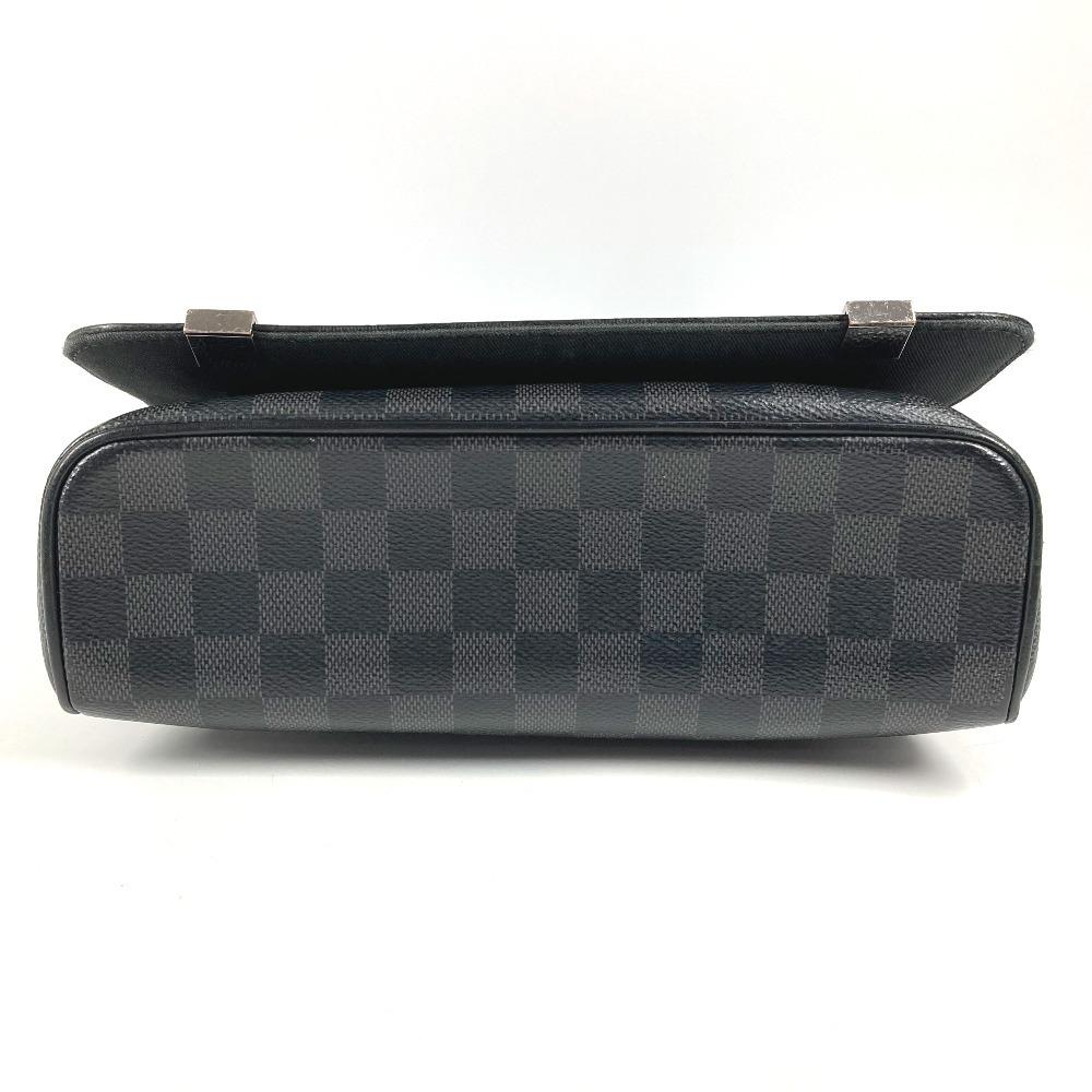 Louis Vuitton  N41028 Damier Graphite District PM NM Crossbody flap Shoulder Bag