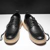38-45 Scarpe in pelle casual alla moda in pelle antiscivolo resistenti all'usura di alta qualità Scarpe basse in pelle da uomo