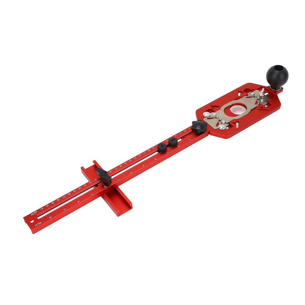 Router Fräsen Nut Halterung 3 in 1 Einstellbare Kreis Schneiden Guides Schrank Hardware Jig