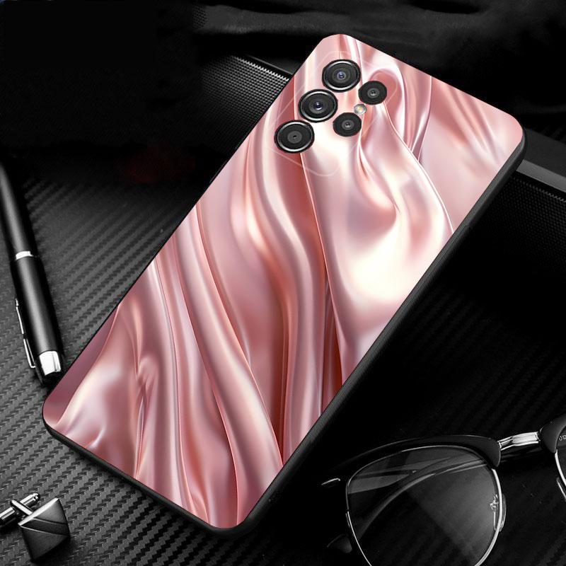 Phone Case For Samsung Galaxy S25 S24 S23 S22 S21 Ultra S24 S23 S22 S21 S25 Plus S24 S25 FE Pink Aesthtic