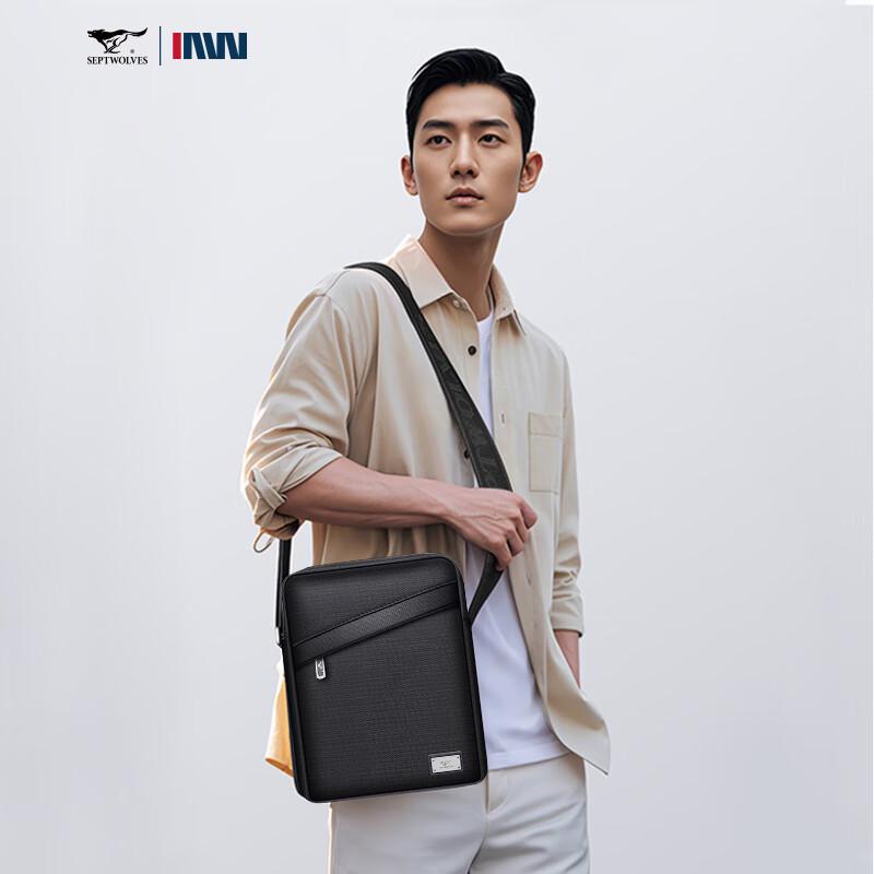 Seven Wolves Men's Casual Messenger Bag