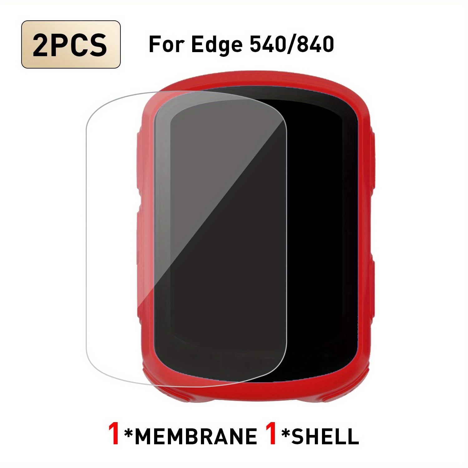 

Screen Protector for Garmin Edge 540/840 Computer Case Scratch & Impact Resistant Silicone Cover Button Protection for Cyclists For Edge 540 840 червоний