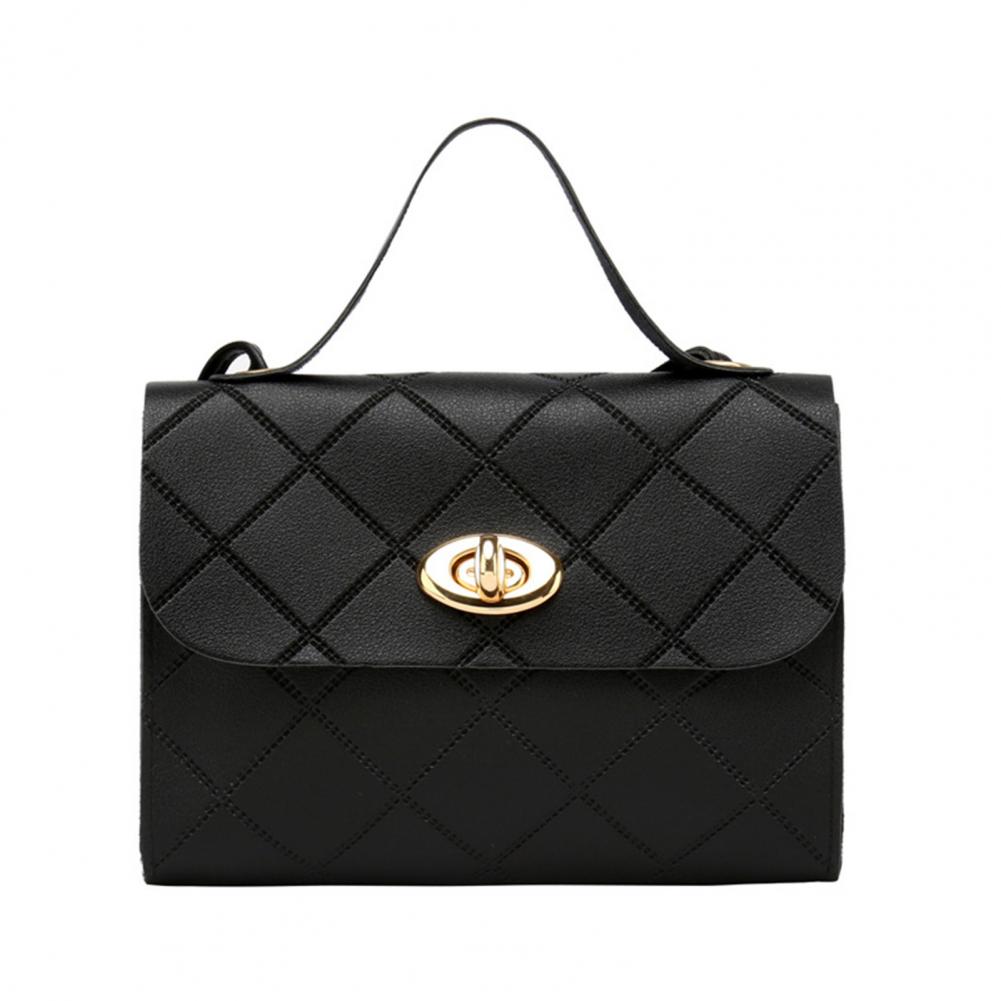 Trendy Diamd Pattern Crossbody Bag Square Shoulder Bag Casual Age Leisure Diamd Pattern Versatile Small Bag