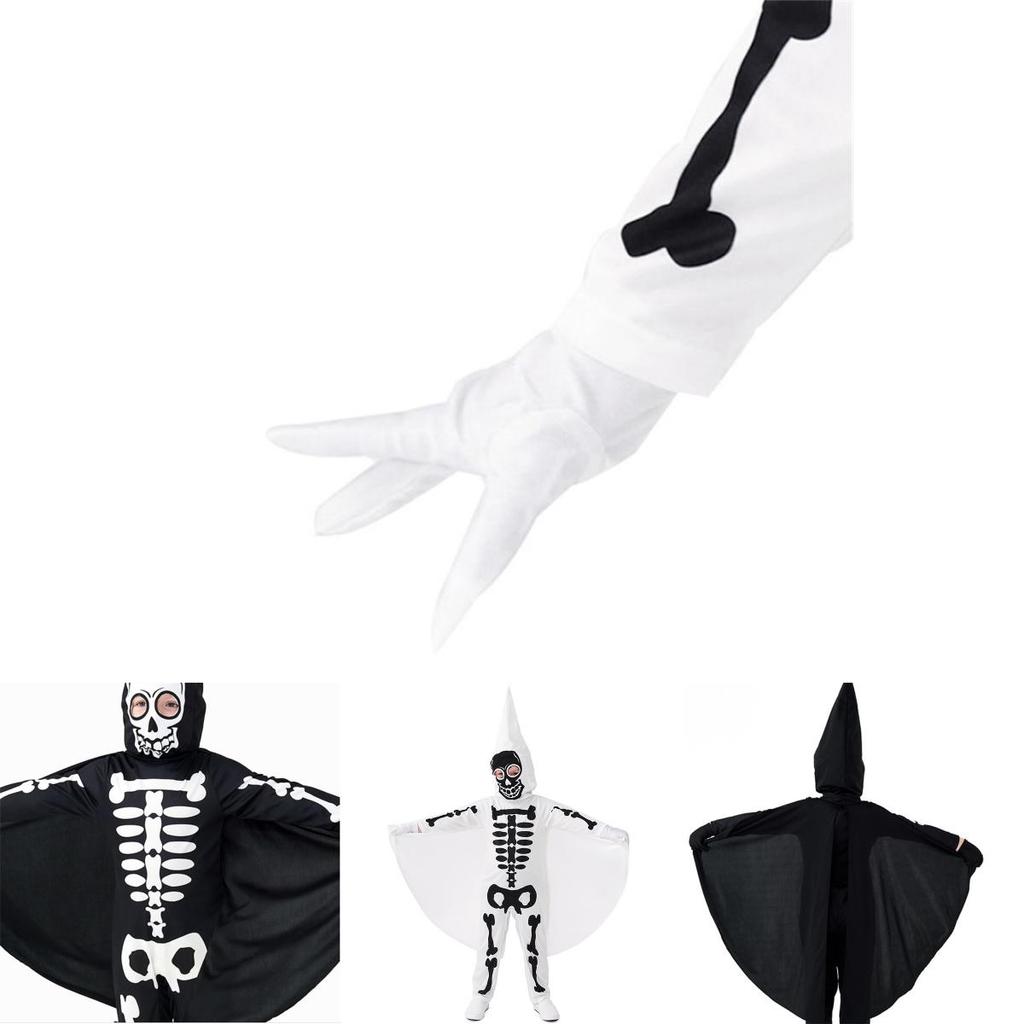 Halloween Costume For Kids Unique Skull Cosplay Outfit For Parties And Performances