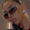 Retro Oval Fashion Glasses for Women, Lightweight Decorative Lenses, Retro Street Style Accessories, Trendy Casual Items.