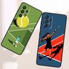 Sports style pattern For Samsung A41 A35 A34 A33 A32 A25 A24 A23 A21s A06 A05 A04 A03 Note 10 20 Ultra 5G Black Case