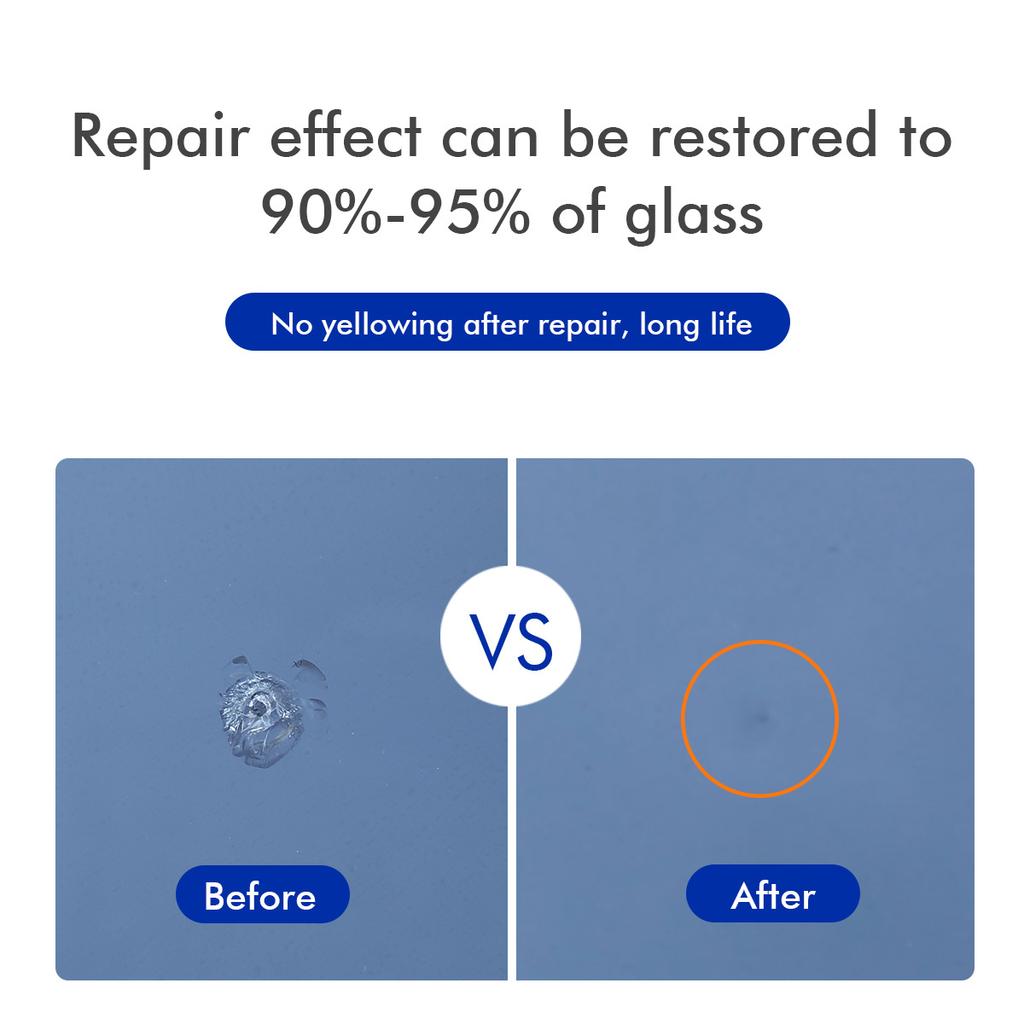 1 Set Ön Cam Tamir Takımı Hızlı Onarım Araba Çatlak Cam Ön Cam Tamir Aracı Reçine Sızdırmazlık maddesi çizikler DIY Oto Pencere Ekranı Onarımı