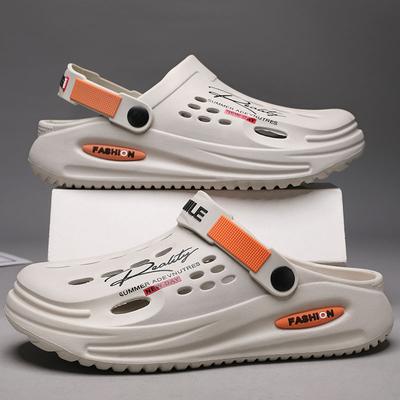 Sommer Clogs Hausschuhe Herren Clogs Hausschuhe Weiche Sohle Atmungsaktive Strand Hausschuhe Herren Hausschuhe Outdoor Rutschfeste Hausschuhe