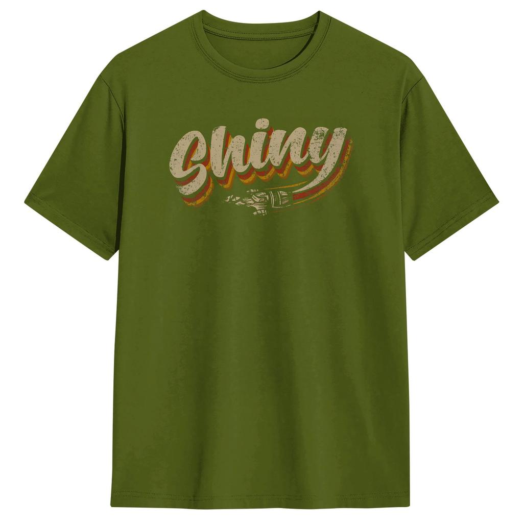Firefly Serenity Shiny Since Unisex T Shirt  Vintage Tee Shirt Short Sleeve Crewneck TShirt 100 Cotton Original Clothes
