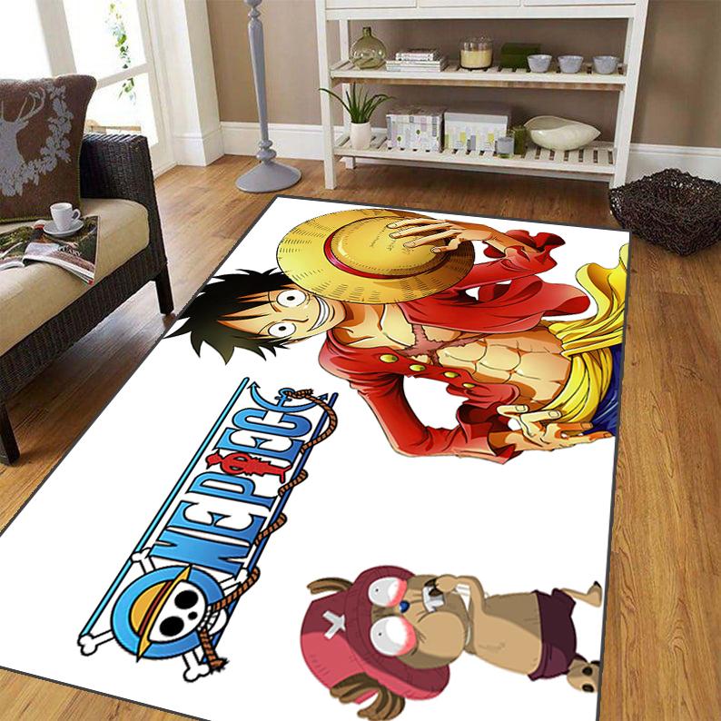 Japanese Anime Carpet for Living Room,Soft Flannel Rug for Bedroom ,Anti-Slip  BATHROOM Mat,  Baby Play Mat,large Aircraft Rug