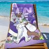Cute T-Tina and M-Milo Towel Beach Towel Travel Lightweight Skin Friendly for Pool Beach Camping Cruise Summer