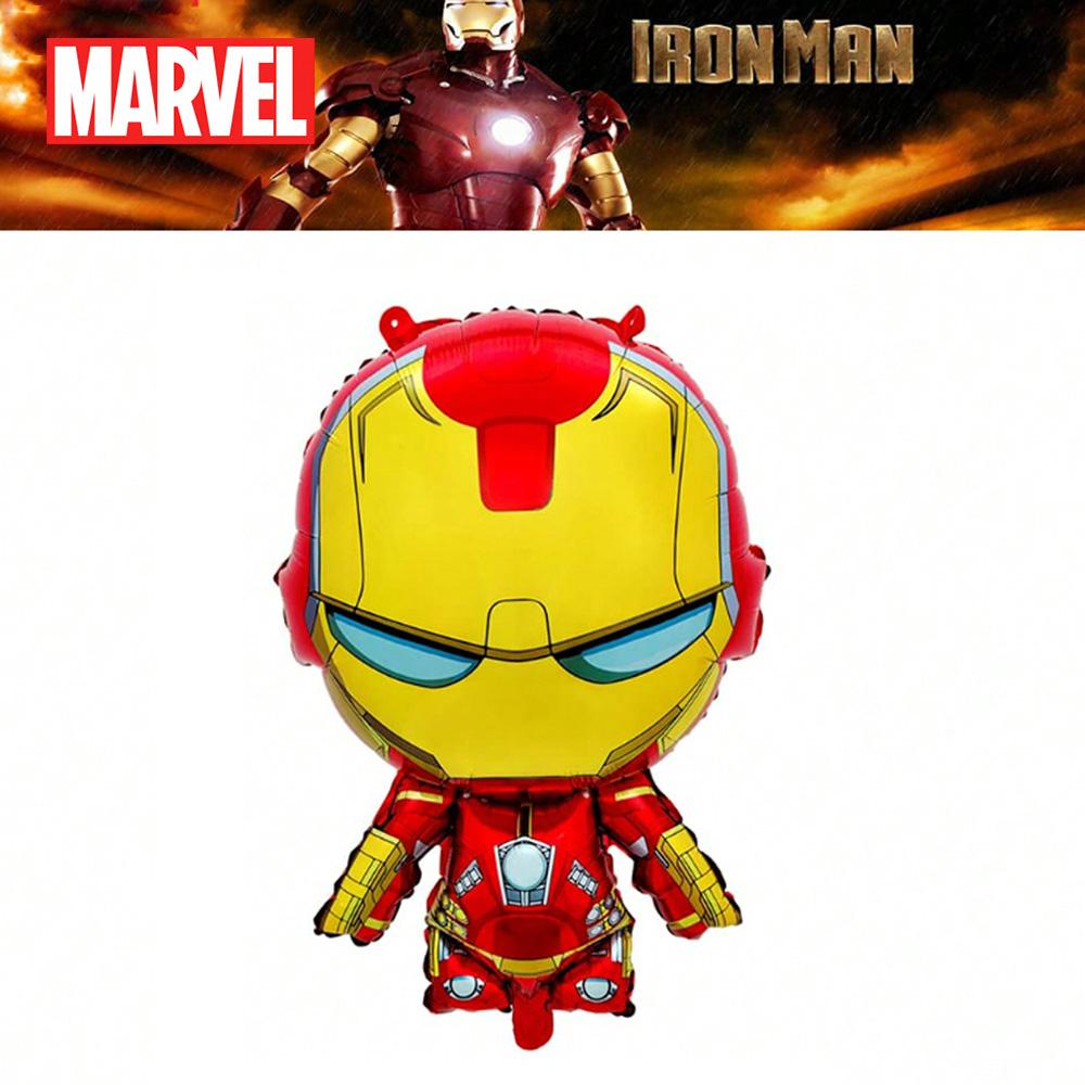 

Durable 1PC Marvel Officially Licensed Avengers Iron Man Splicing Aluminum Film Balloon Christmas Halloween Birthday Party Supplies