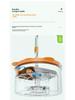 Hands-Free Spin Mop: Wet & Dry Flat Mop with Bucket - Water-Absorbent, One-Wipe Clean for Home