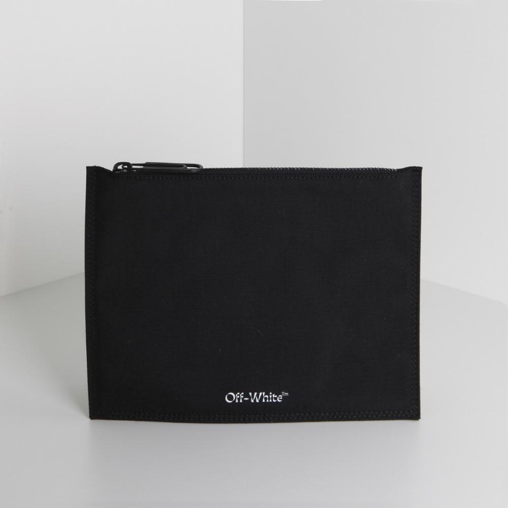 

Off-white зажим для сумки на молнии черный OMNF036S205210201000