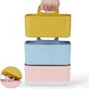 1PC Portable Plastic Storage Basket with Handle, Lightweight Desktop Finishing Box, Suitable for Schools and Offices