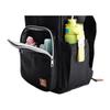 New SWISS MILITARY Nylon Backpack Mother And Baby Bag Large Unisex Black SW24QXS007