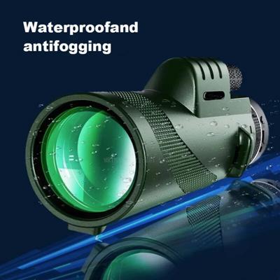 High Power 80X100 Monocular Telescope Long Range Zoom BAK4 Prism With Tripod Phone Clip For Outdoor Camping Hunting Scope