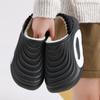 Men's and Women's Waterproof Cotton Slippers - Warm, Non-slip, Wear-resistant, Soft Sole for Autumn/Winter Outdoor Wear.