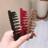 Autumn/Winter Non-Slip Flocked Headband with Teeth for Women - Frizzy Hair Organizer & Face Wash Hair Clip