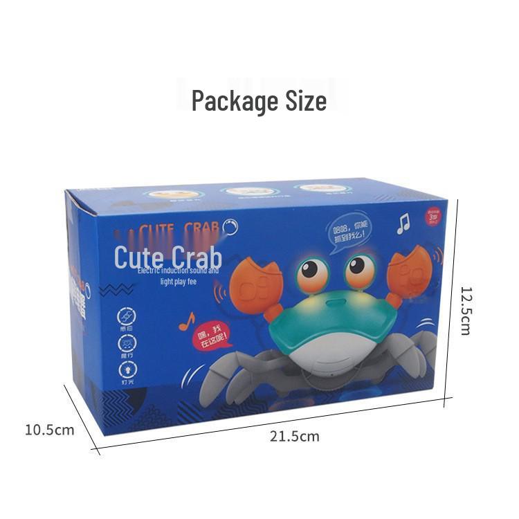 Electric Music Induction Escape Crab - Children's Somatosensory Remote Control Toy