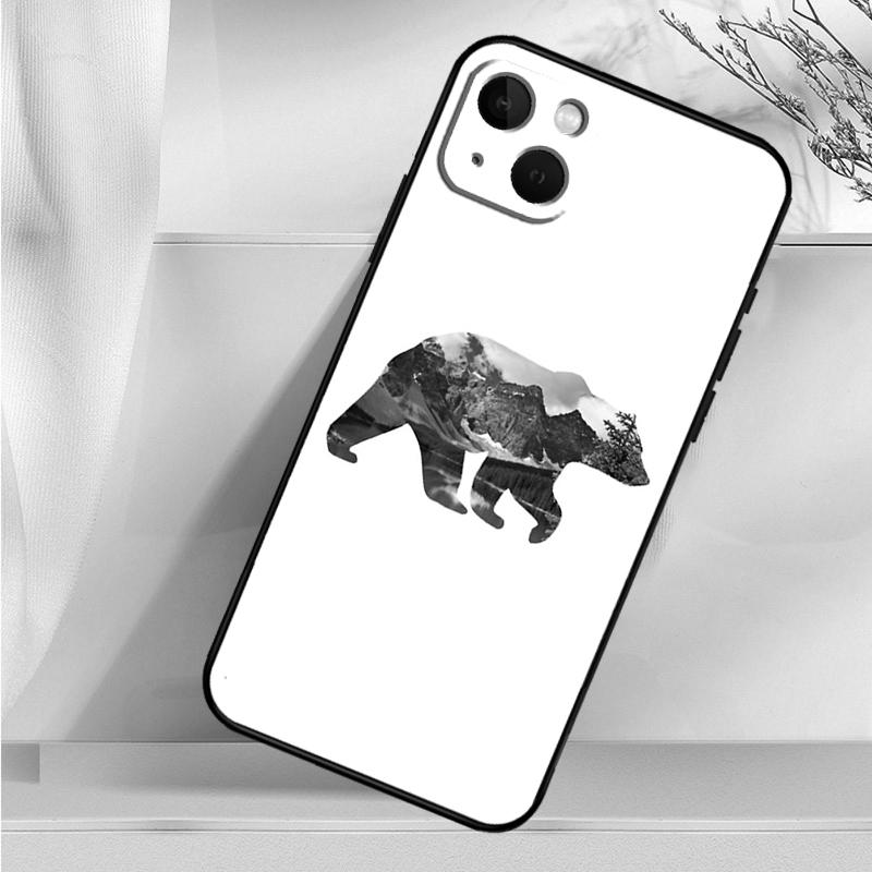 Cartoon Grizzly Bear Shockproof Case For IPhone 18 17 15 16 Pro Max 11 14 Plus 12 13 Mini 16e 17 Air Phone Cover