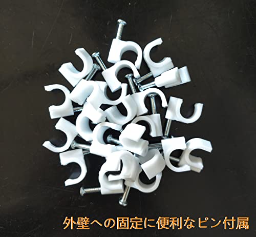 100m Cat6 LAN Cable, DIY, for Businesses and Construction, Single-Wire UTP with Dedicated Pins, PoE Compatible, White