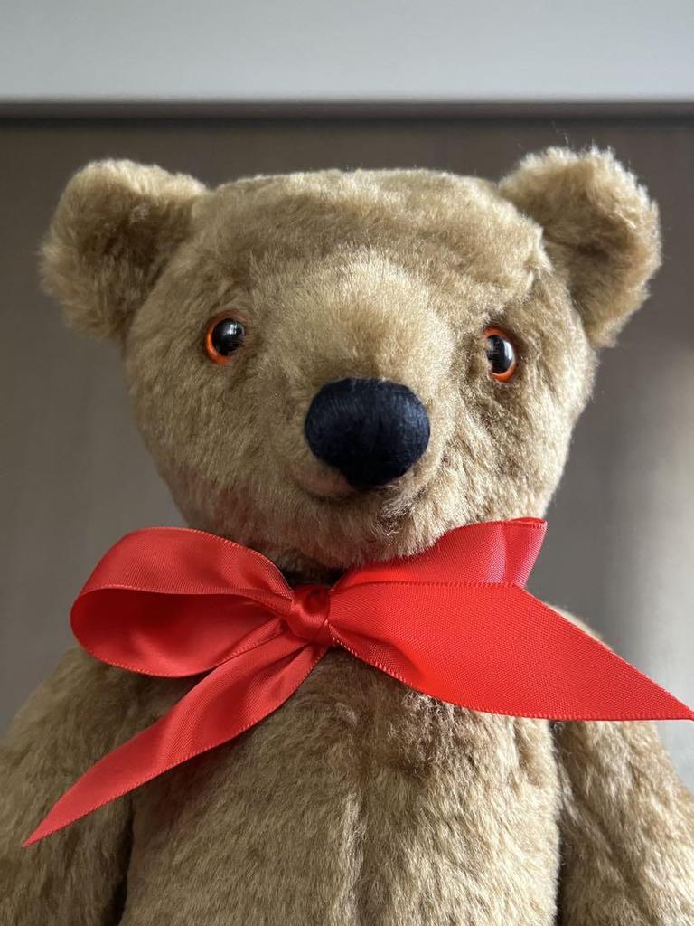 [USED] Nonsuch Teddy Bear, Made In England, Antique, Deadstock, Excellent Condition