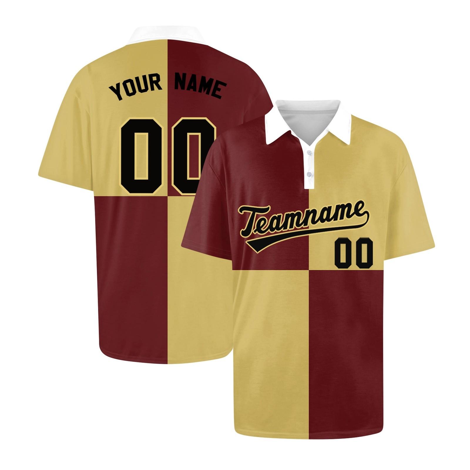 

Персонализированные топы «Сделай сам» - Мужские топы с коротким рукавом на пуговицах, с лацканами и полосатым принтом XXL хаки