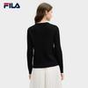New FILA Lifestyle Knitwear Unisex Jet Black F11W518407F-BK